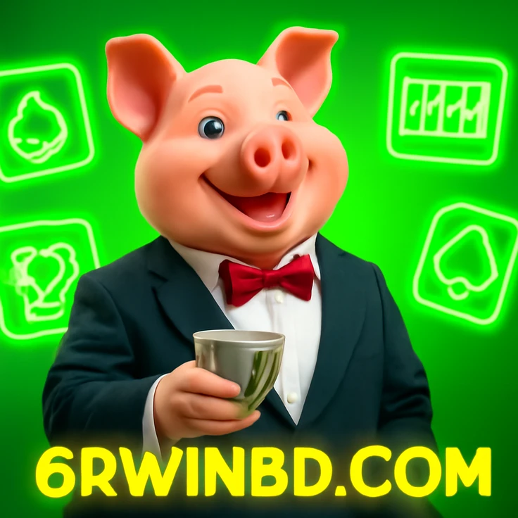 6rwin ব্র্যান্ড লোগো